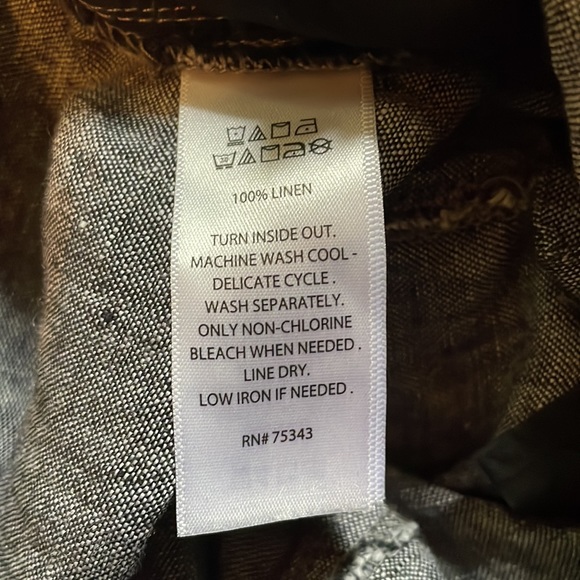 Artisan NY Linen Paperbag Shorts size 6 NWT - Picture 6 of 6
